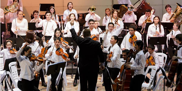 21.08.2015 Mañana la Biblioteca continuará festejando su 5º aniversario con la presencia de la Orquesta Sinfónica Juvenil de Florida