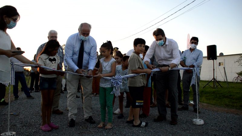 05.11.2021 Se inauguraron las obras de bituminización en calles del programa «100% bitumen»