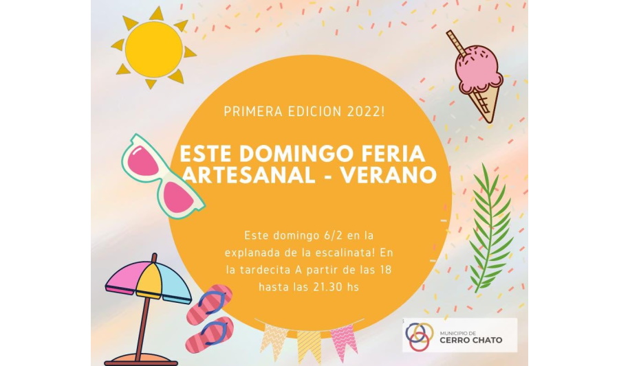 02.02.2022 Este domingo habrá feria artesanal en la Plaza de los Tres Escudos