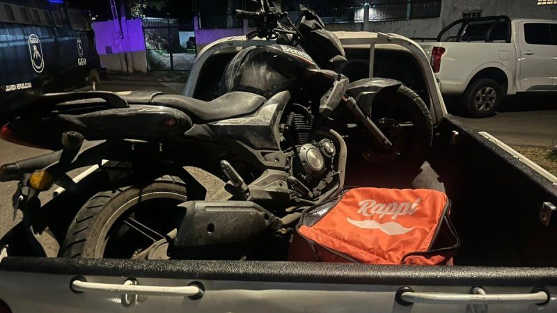 Policía recuperó la moto del delivery que fue asesinado en una rapiña; buscan a los homicidas