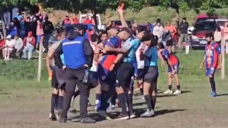 Se realiza este jueves audiencia de formalización por el caso del futbolista que agredió a juez en partido en Maldonado