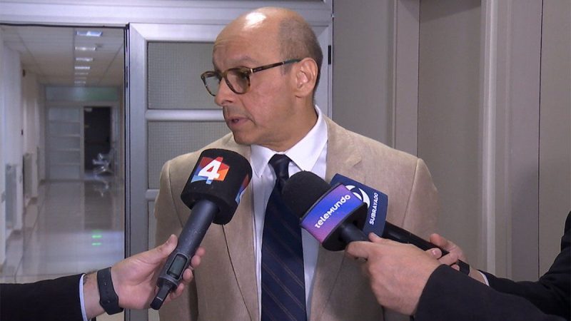 "Hasta ahora no hay evidencias, tampoco se descarta nada", dijo el fiscal sobre financiamiento político con fondos desviados