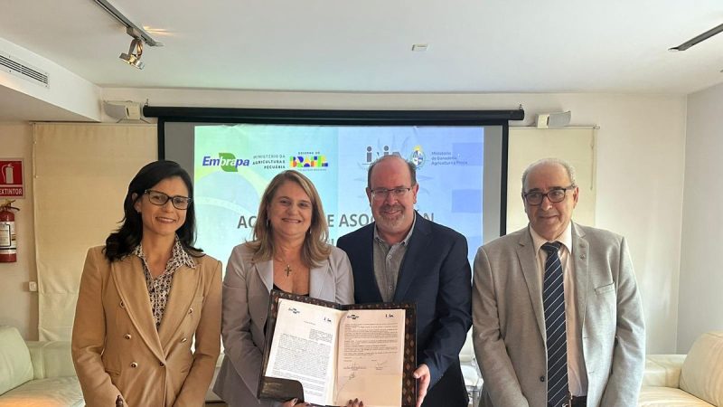 Uruguay y Brasil, a través de Embrapa e INIA, crearon la primera Unidad Mixta de Investigación en Innovación