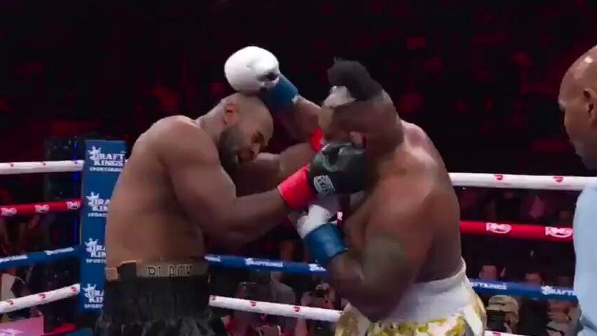 Nunca visto: boxeador le voló la peluca a su rival; mirá lo que pasó en el Madison Square Garden en la pelea de Jarrell Miller vs Kingsley Ibeh