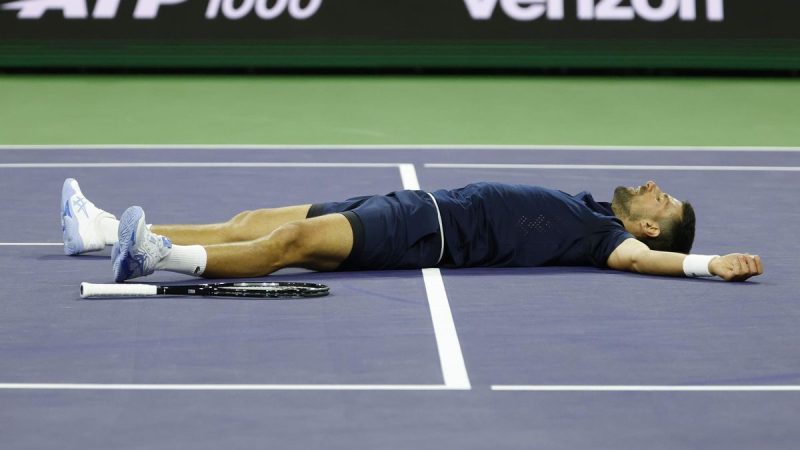 El extraordinario punto de Novak Djokovic ante Draper en su eliminación en Indian Wells: mirá el video