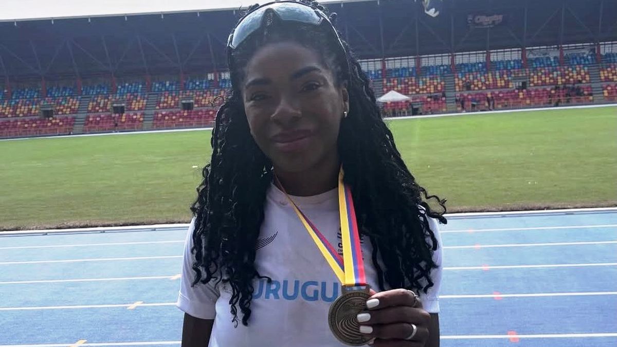 Déborah Rodríguez: Oro histórico para Uruguay en la primera Copa Sudamericana de Atletismo