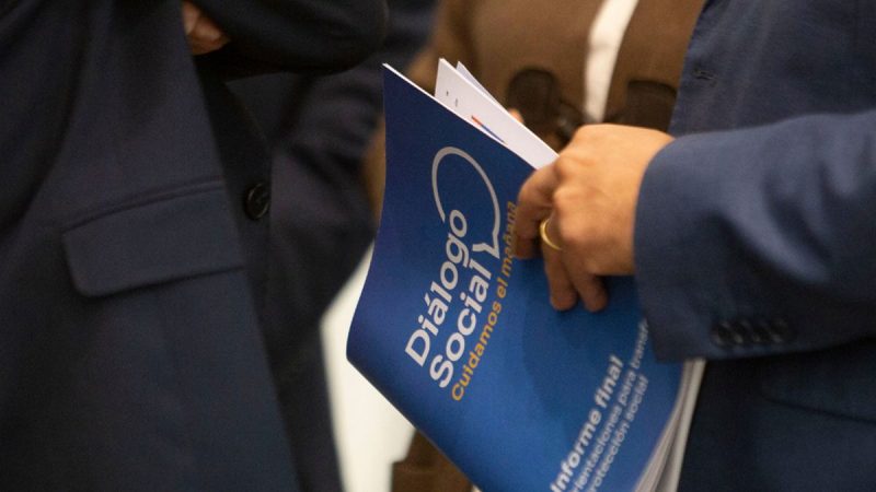 Cámaras empresariales marcan discrepancia con documento final del Diálogo Social: "No recoge adecuadamente nuestros aportes"