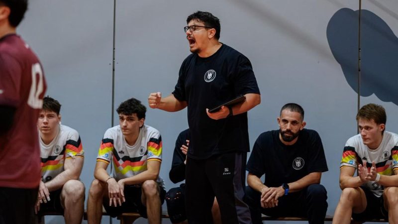 Colegio Alemán ganó el Apertura de handball en varones y su técnico, Nicolás Sintas, vuelve a dirigir en Italia