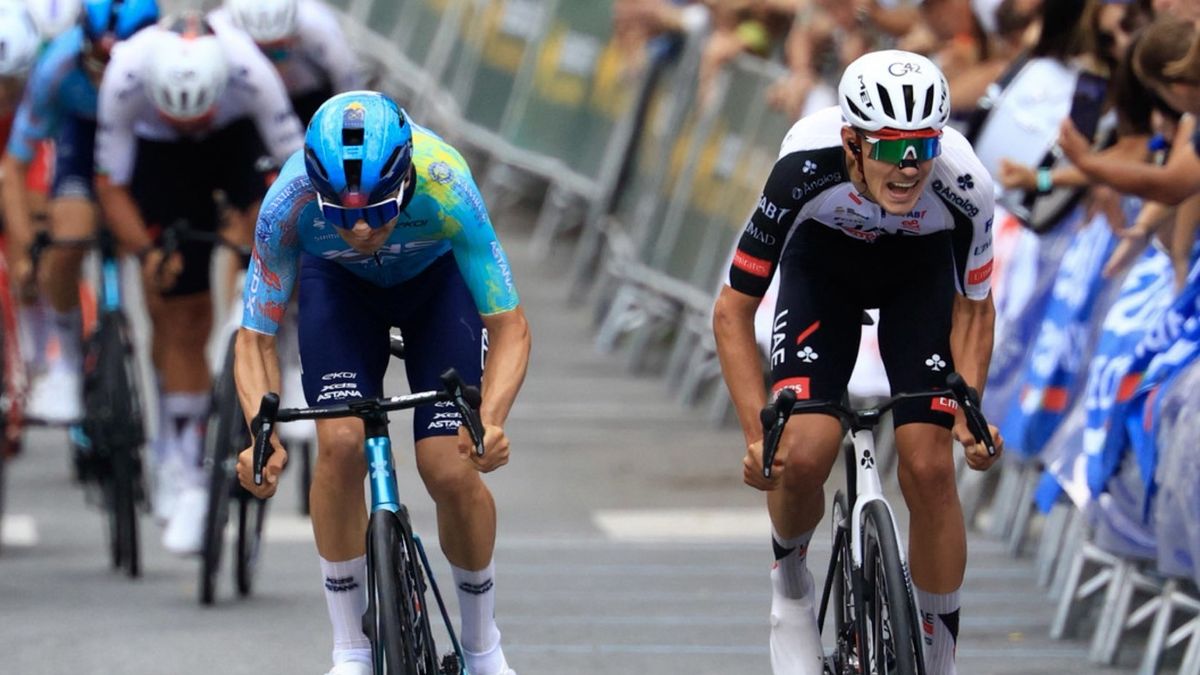 El ciclista uruguayo Thomas Silva celebró su agónica victoria en la Clásica de Ordizia en España: "El equipo hizo un trabajo increíble"