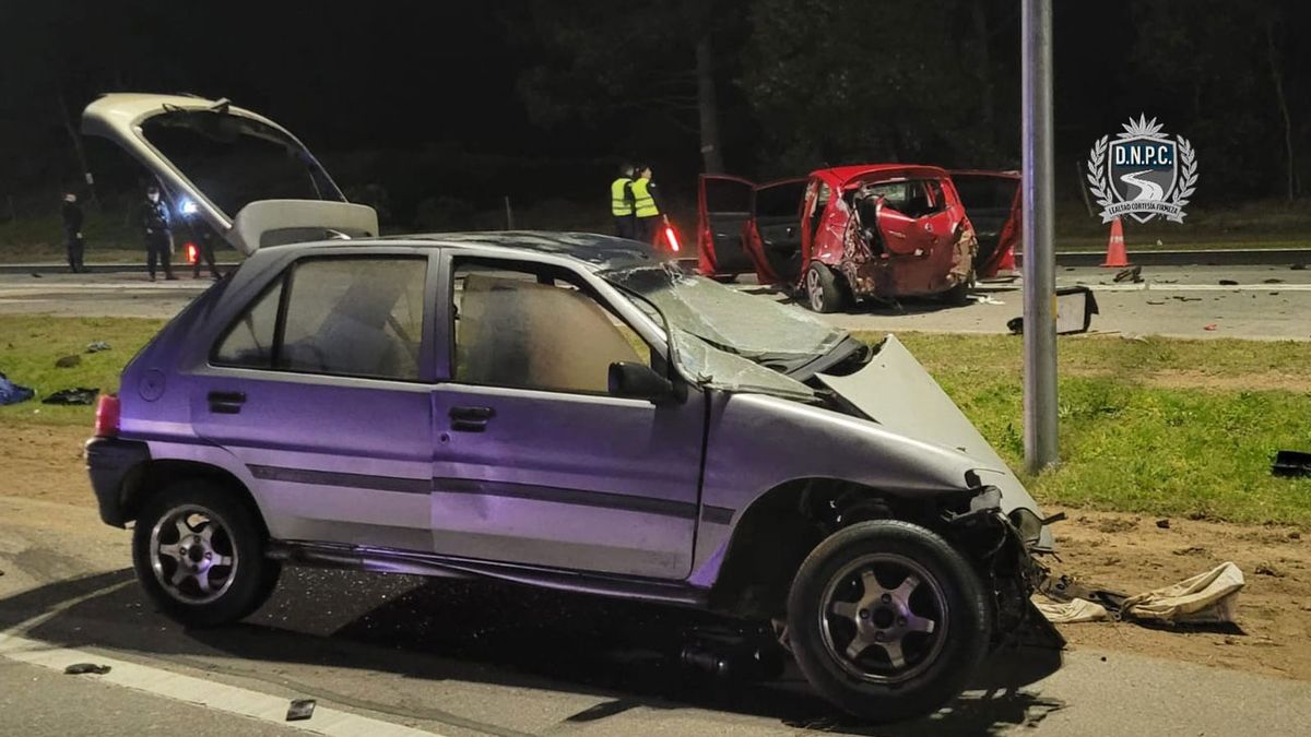 Cuatro fallecidos en dos accidentes de tránsito, uno en la Interbalnearia y otro en ruta 12