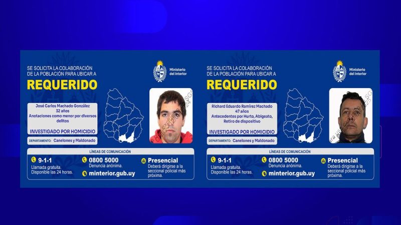 Policía busca a dos delincuentes requeridos por el homicidio de Playa Verde; sospechoso quedó en libertad