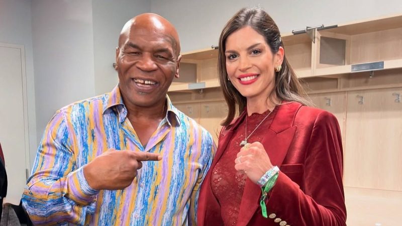 El encuentro entre Mike Tyson y Cecilia Comunales y el recuerdo del boxeador asociado a Uruguay: marihuana