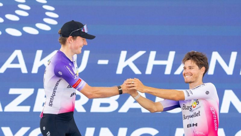 Eric Fagúndez volvió a hacer podio en la Bakú-Khankendi Azerbaiyán y terminó cuarto en la general: gran momento del ciclismo uruguayo