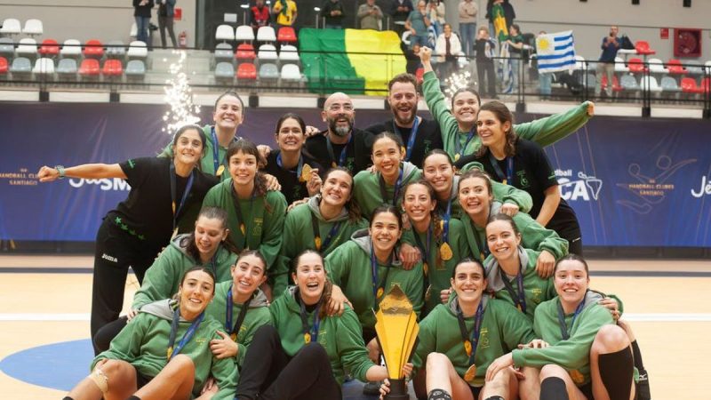 Layva sale a defender su título de Copa Libertadores de handball en un torneo donde también estarán Scuola Italiana y Goes:los tres planteles viajaron a pulmón y a pura venta de alfajores