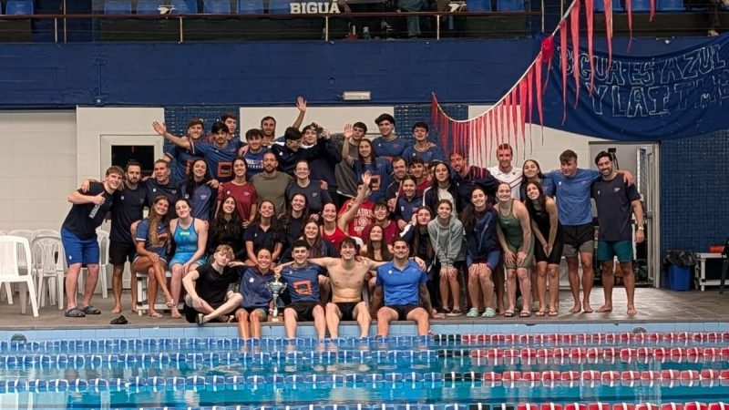 Biguá se consagró campeón nacional de natación en piscina corta en un torneo que tuvo diez récords nacionales